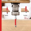4Pcs 1/4 Inch Shank Router Bits Top Bearing Flush Trim