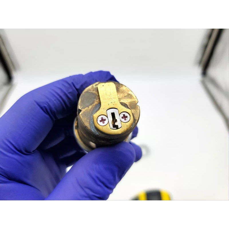 Arrow Mortise Cylinder Lock MC61 1-1/8" Length Satin Chrome 001