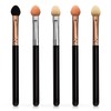 UorPoto Eyeshadow Applicators Sponge Double Sided Reusable 5Pcs Professional Blendable