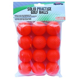 PrideSports PAOB5612 Orange Solid Practice Balls