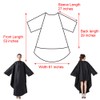 GOGO Barber Cape Salon Robe Gown Coverall With Sleeves for