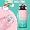 Children's Drinking Bottle, 500 ml, Drinking Bottle with Straw, Leak-Proof,