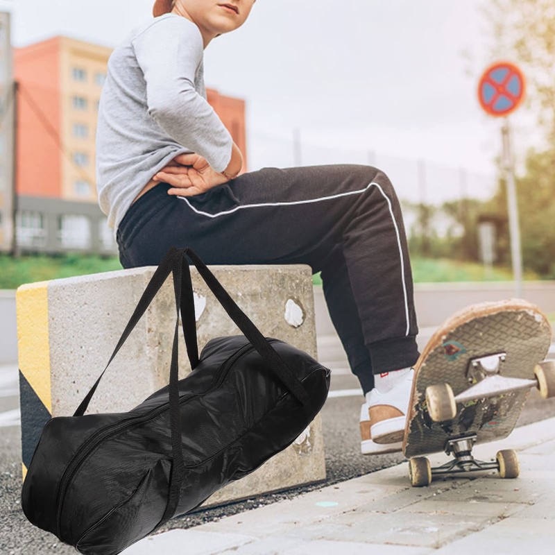 Gatuida Skateboard Shoulder Bag Men Foldable Backpack Practical Bag for