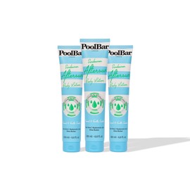 PoolBar Sundowner Aftersun Body Lotion for Women Skin Care, Deep Hydration and Soothing Relief with Coconut & Vanilla Scent, Enriched with Hyaluronic Acid, Shea Butter, & Aloe Vera, 200ml (Pack of 3)