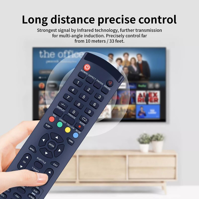 GOUYESHO Replacement Remote Control for Dyon Enter 32 Pro, 40