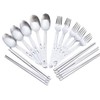 Ewichstern Stainless Steel Camping Cutlery Set for 5 / 에비히슈테른
