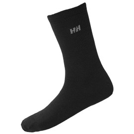 Helly Hansen Unisex Everyday Wool 2pk Socks, Black, 44 UK