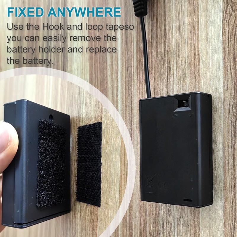 Goweewon AA Battery Holder, 2 Pack 3 AA Battery Holder