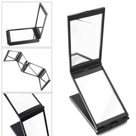 YCSSSD Self Haircut Mirror 4 Way Braiding Barber Hair Cutting Back of Head 360 Portable Foldable Handheld Desktop Expandable Makeup for Hair Cuting, Styling, Grooming,Vehicle Maintenance.1Pcs