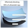 WULUN Compact Umbrella, 6 Ribs Umbrella, Stormproof, Small Pocket Umbrella,