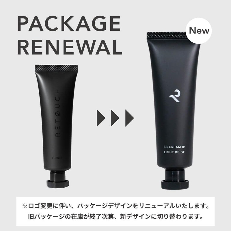 RETOUCH RETOUCH BB Cream Men's Acne Mark Men's Foundation (Light