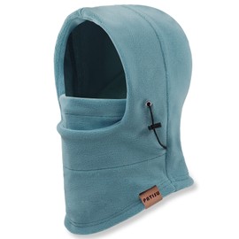 Kids Balaclava Windproof Ski Mask Cold Weather Hood Face Mask Neck Warmer for Boys Girls Winter Snow Hat and Face Cover for Children (Blue, 1)