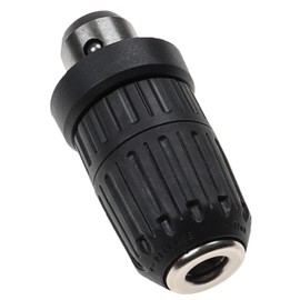 vhbw Keyless Chuck Compatible with Bosch GBH 2-28 F, GBH 2600, GBH 3-28 DFR, GBH 3000 Cordless Drills, Black