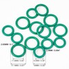 80PCS Power Pressure Washer O-Rings, for 1/4”(40PCS), 3/8”(40PCS), M22 Quick