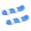 FOMIYES 2Pcs Support Brace Flexible Splint Protector for Hand Joint