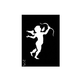 Pochoir pour le Corps format 3'' X 4'' #225 Cupidon