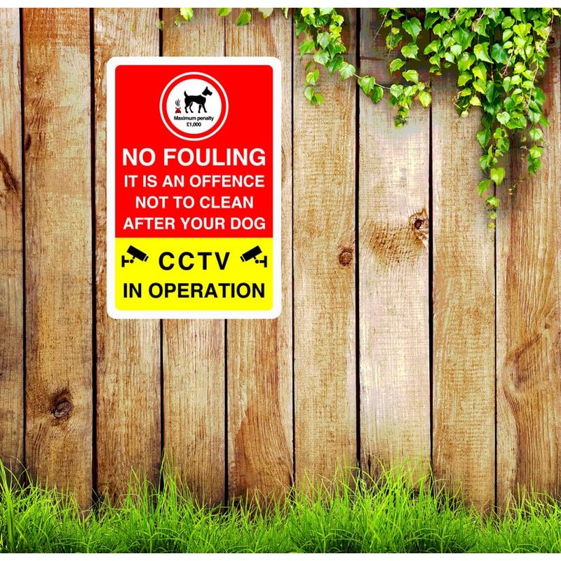 Safety First Display LTD No fouling it is an offence