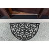 DII DII Rubber Doormats Collection All Weather, 24x36, Wrought Iron
