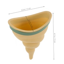 BESPORTBLE Female Urination Device Reusable Leakproof Urinal Funnel for Outdoor Activities