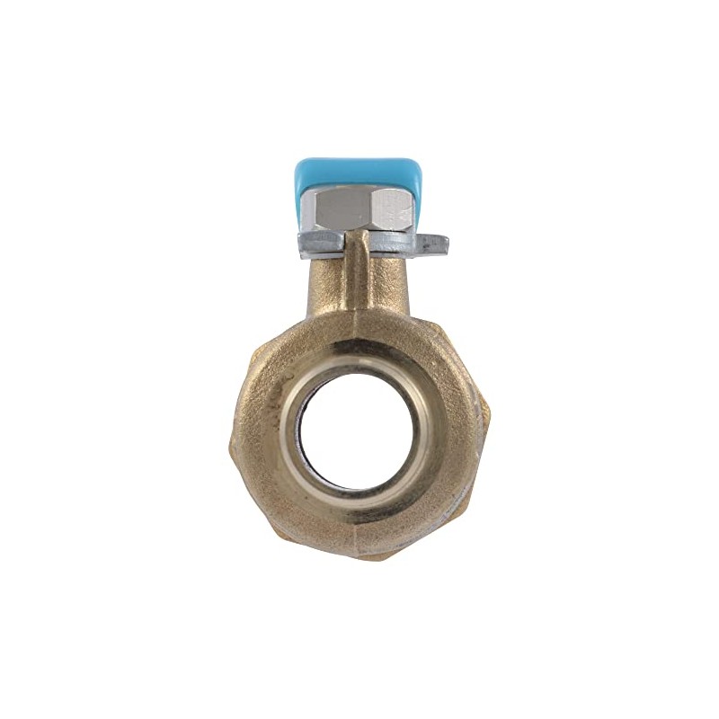 SharkBite 3/4 x 3/4 Inch FNPT Crimp Ball Valve, Brass