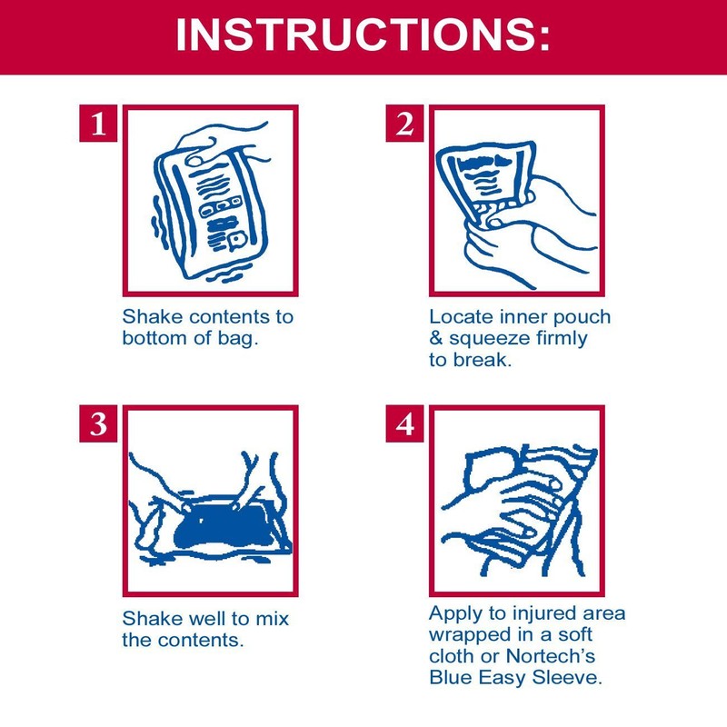 InstaKool Instant Cold Pack, 6" x 8.75" - 1/Box -