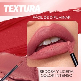 ULTRAMO Labial Líquido Mate 16H Larga Duración, No Transfiere