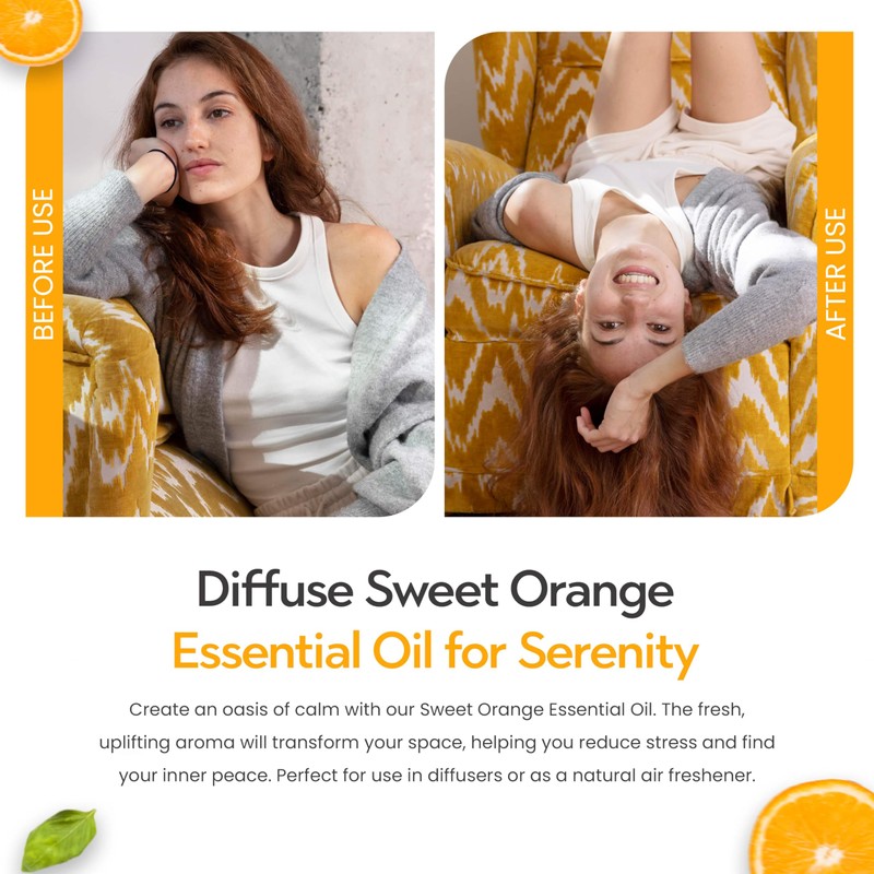 100ml Sweet Orange Essential Oil - Freshskin Beauty LTD |