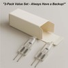 10W 12V G4 Bi-Pin Base Oven Light Bulbs for Dacor