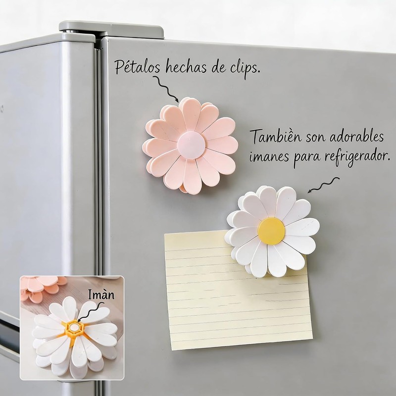 Toketa clips para bolsas de alimentos,imanes para refrigerador,12 Pieces Clips