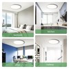 OTREN Ceiling Light LED Flat, 4000 K Neutral White Round