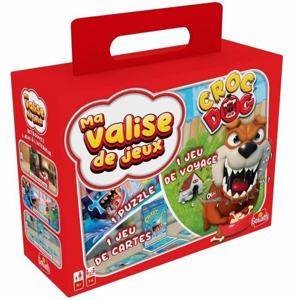 Goliath - Croc Dog Multi-Game Case - Board Games for