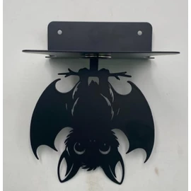 Metal Bat Floating Book Shelves for Wall, Unique Gothic Wall Decor, Invisible Bat Bookshelf Wall Mounted, Unique Gifts for Gothic Lovers