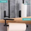 Yarmchahk Paper Towel Holder, Wall Mount or Self Adhesive, SUS304