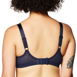 Amoena Rita - Brasier sin Alambre para Mujer con Bolsillos Coolmax, Azul Oscuro, (42-44) 42-44DD/DDD
