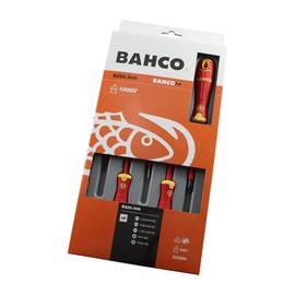 バーコ FIT絶縁ドライバー5本セット B220.005 絶縁工具(ドライバー)