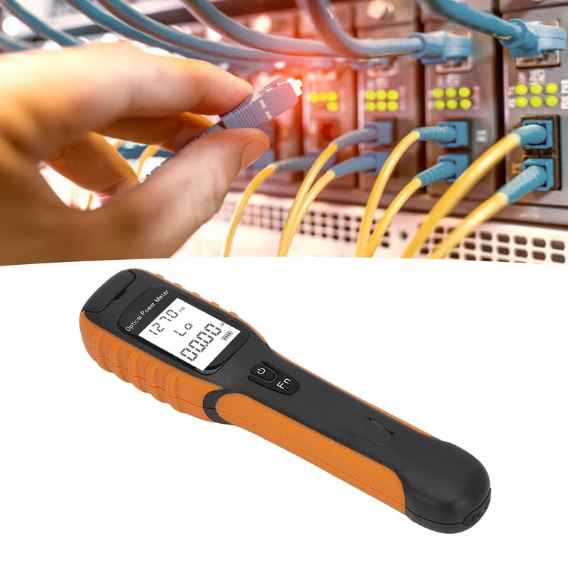 Optical Fiber Power Meter ‑70 To +6dBm Support SC FC