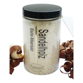 Bath Salt Gift Sandalwood For Men Bath Sea Salt from the Dead Sea, Bath Additive 1 lb