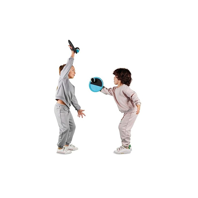 APLI- Gioco di Catch Ball, Colore Blu e Nero, 19562