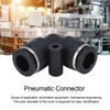10pcs Pneumatic Connector Durable ABS Replaceable Practical Connecting Accessories for