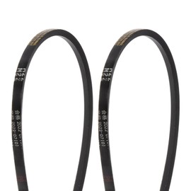 HARFINGTON 2Pcs M-22 Rubber V Belt Drive Transmission Belt 22" Pitch Girth 10mm Width 5.5mm Height JIS Standard Industrial Power Belt for Machinery Mower