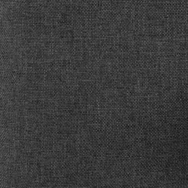 Sweet Home Collection Chair Cushion Memory Foam Pads Tufted Slip Non Skid Rubber Back U-Shaped 17" x 16" Seat Cover, 4 Count (Pack of 1), Charcoal Gray