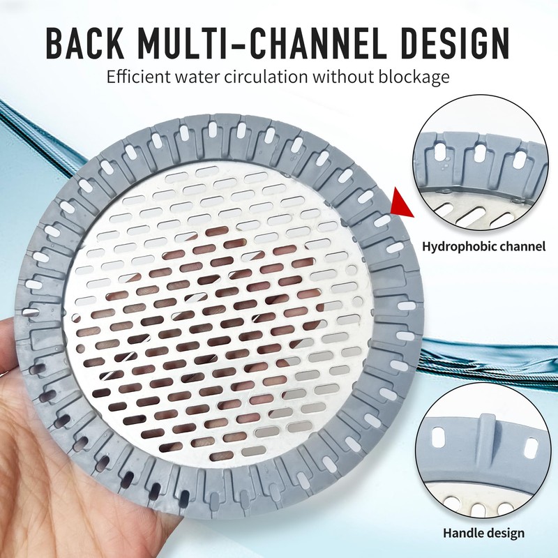 1 Pcs Sink Strainer Drain Protector, Stainless Steel Drain Protector,