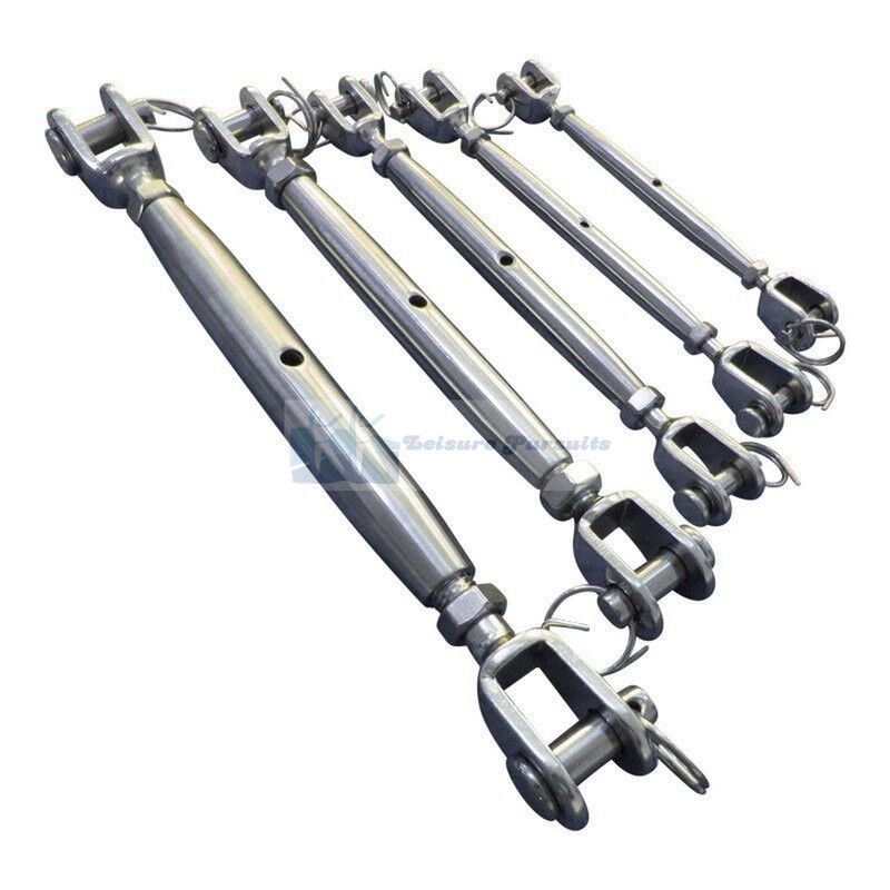 Stainless Steel Rigging Screw Fork, Stainless Steel Turnbuckles (M8)