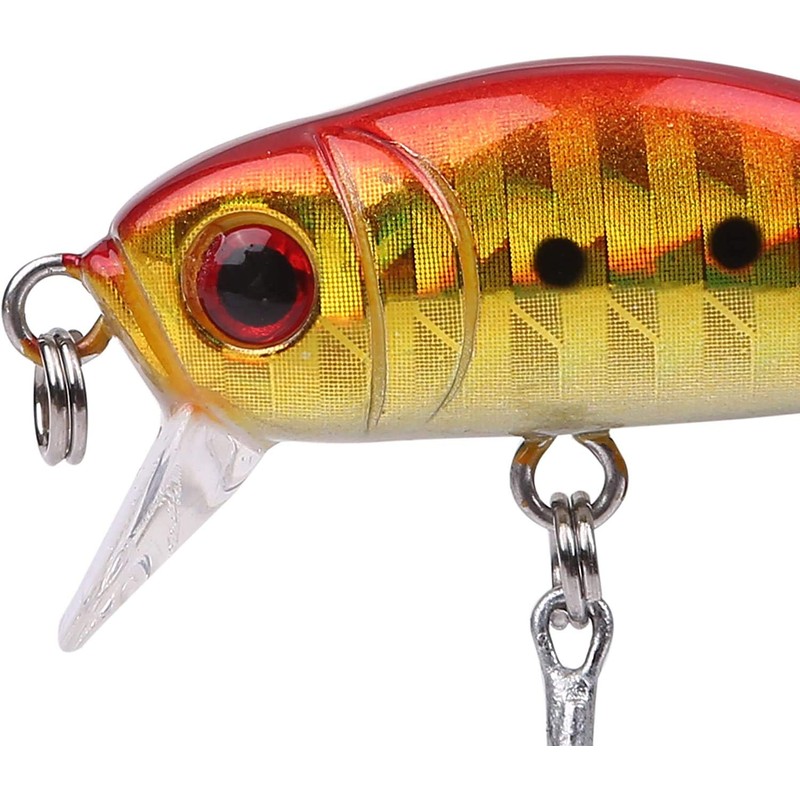 Micro Minnow Lures Sinking 2.5g 35mm Set of 5 Small