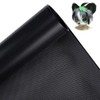 BENECREAT Custom Fursuit Eye Mesh, 100 x 30 cm Black