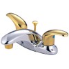 Kingston Brass KB6624LL Legacy 4-Inch Centerset Lavatory Faucet with Pop