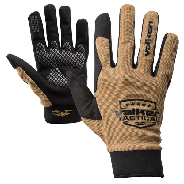 Valken Sierra II Gloves, X-Large, Tan