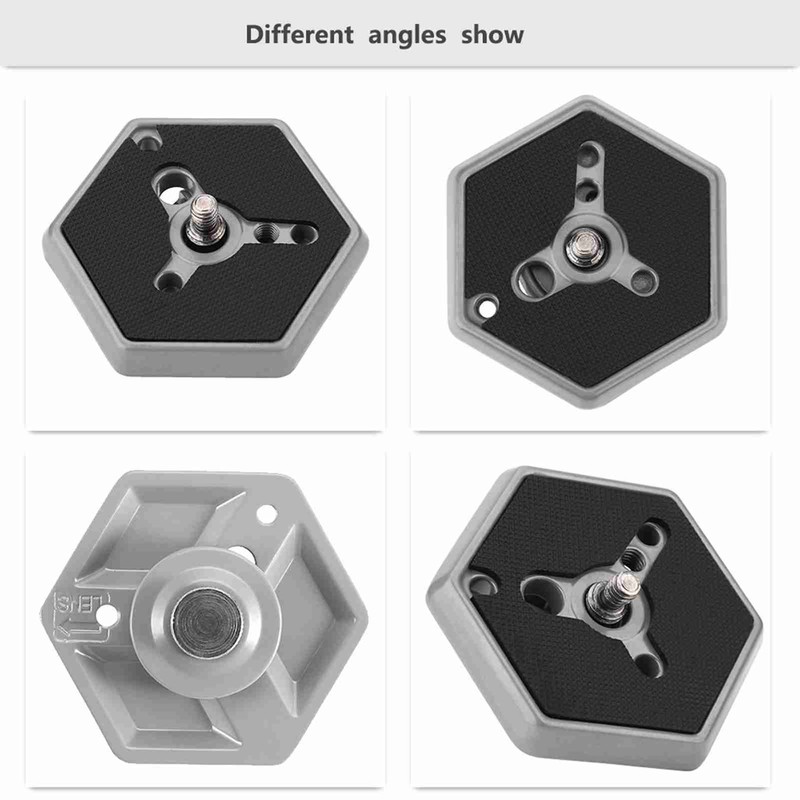 Hexagonal Quick Release Plates 3049 1/4" Screw For 030‑14 RC0