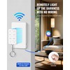 Remote Control Outlet with Timer, WILAWELS Indoor Outlet Timer with