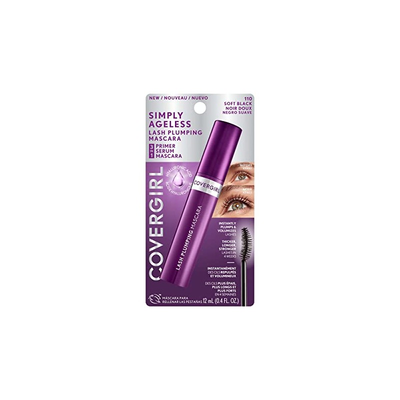 COVERGIRL SIMPLY AGELESS MASCARA SFT BLK